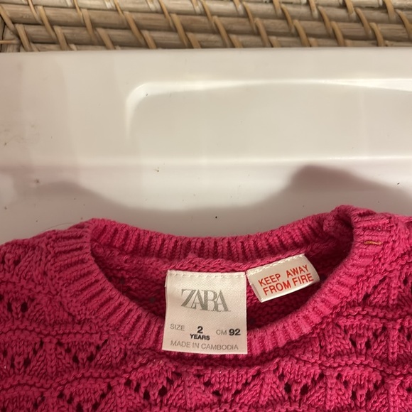 Zara crochet girls two piece set - Picture 5 of 5